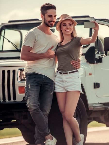 couple jeep